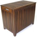 Redmon Redmon 5317 Genuine Vanity Style Hamper; Teak 5317